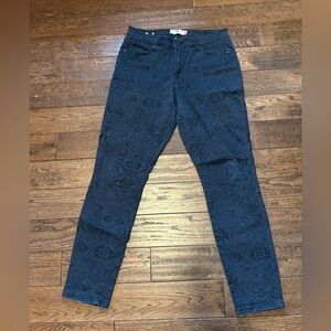 CAbi floral patterned pants/jeans